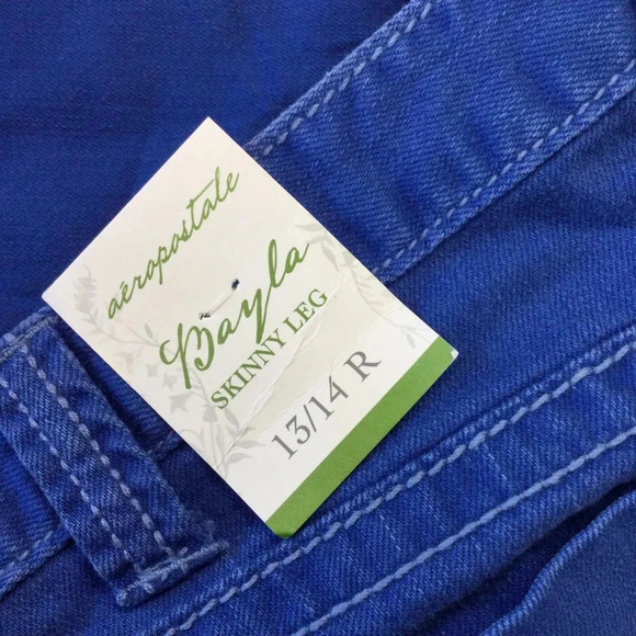 Girls' Aeropostale Jeans, 13/14, Blue new with tags - Picture 10 of 11